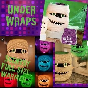 NIB Scentsy UNDER WRAPS Wax Warmer JUST IN TIME FOR HALLOWEEN